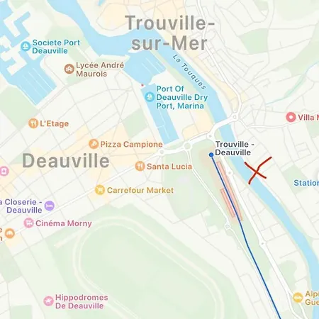 Cosy, Vrai Lit 140, Wifi, Centre Trouville-sur-mer, Proche Deauville Et Gare A Moins De 5 Minutes A Pied