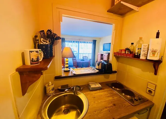 Cosy, Vrai Lit 140, Wifi, Centre Trouville-sur-mer, Gare 200 M, Parking Option