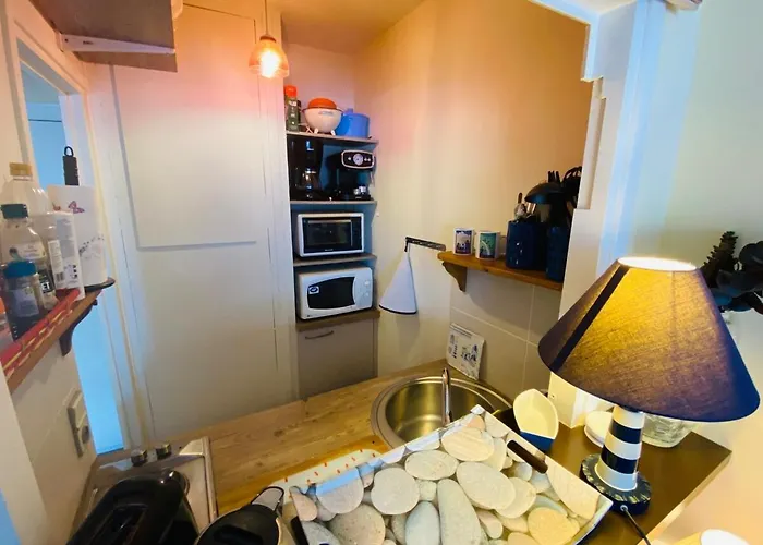 Cosy, Vrai Lit 140, Wifi, Centre Trouville-sur-mer, Gare 200 M, Parking Option Διαμέρισμα Trouville-sur-Mer