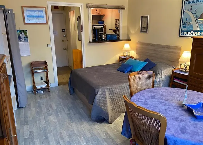 Cosy, Vrai Lit 140, Wifi, Centre Trouville-sur-mer, Gare 200 M, Parking Option Lägenhet *