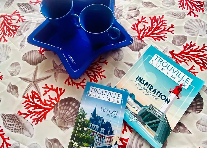 Cosy, Vrai Lit 140, Wifi, Centre Trouville-sur-mer, Gare 200 M, Parking Option Lägenhet Trouville-sur-mer