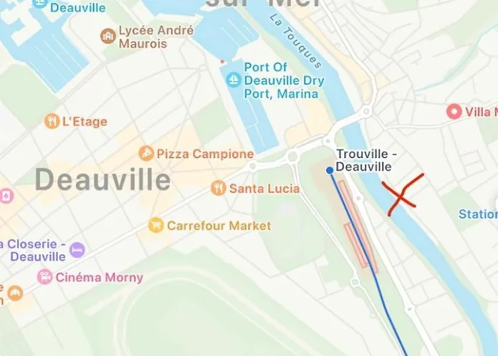 Cosy, Vrai Lit 140, Wifi, Centre Trouville-sur-mer, Gare 200 M, Parking Option